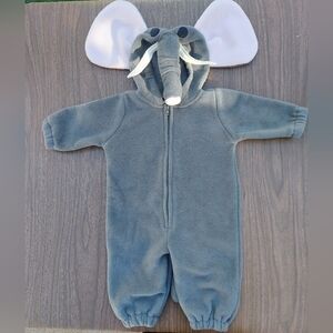 Old Navy Gray Elephant Costume. Baby 0-6mos
